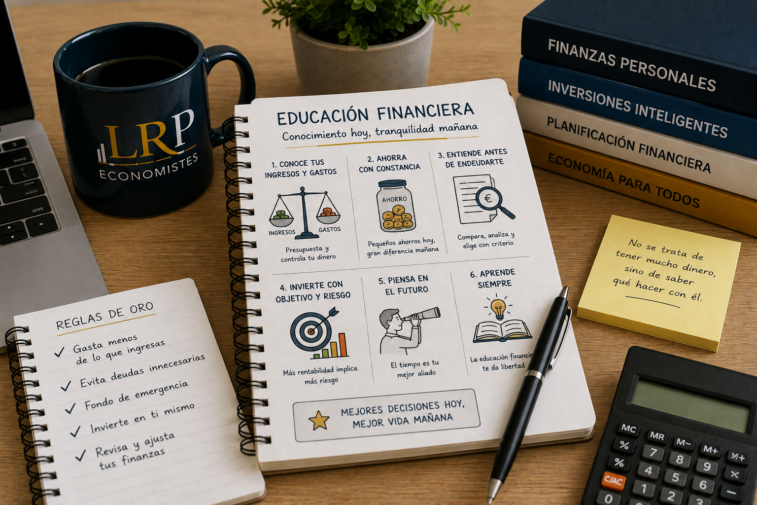 Educación financiera: una asignatura para toda la vida