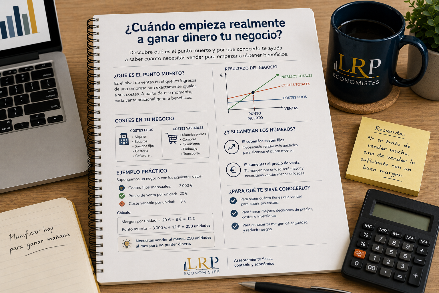 ¿Cuándo empieza realmente a ganar dinero tu negocio?